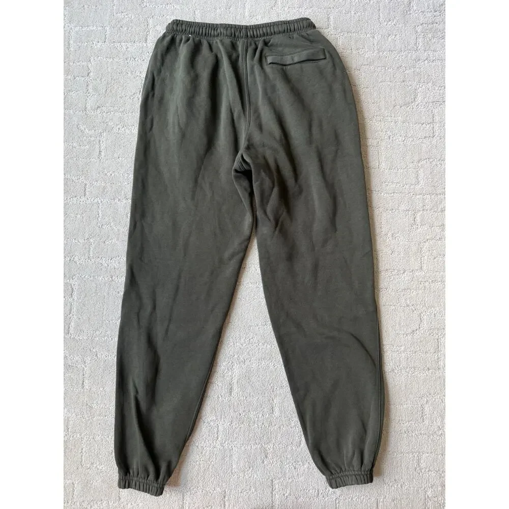Nike Fleece Lined Jogger Sweatpants Embroidered Logo Mens